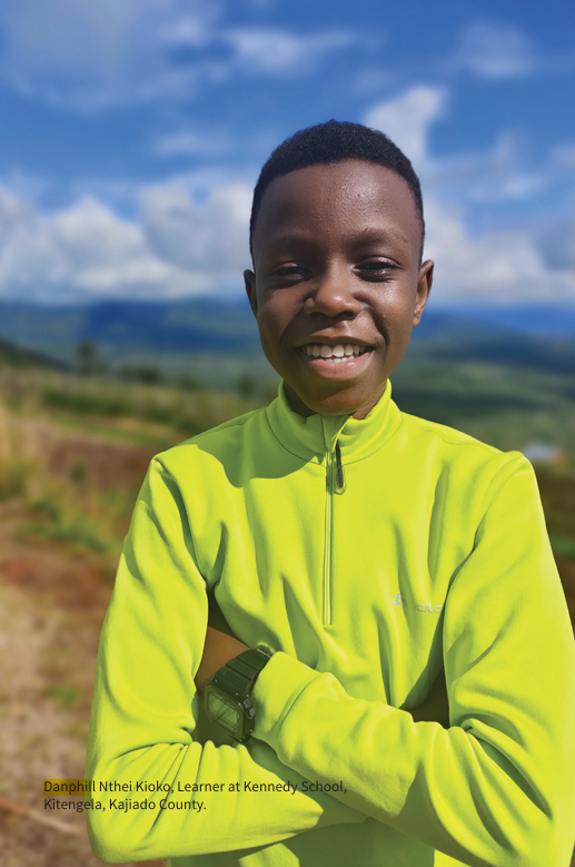 Danphill Nthei Kioko outdoors in Kajiado County